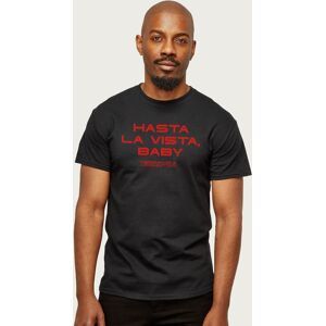 Terminator Men's 2 Judgement Day Hasta La Vista Baby T-Shirt in Black Size: Medium Black M Terminator Men's 2 Judgement Day Hasta La Vista Baby T-Shirt in Black Size: Medium Black M
