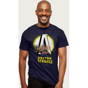 Marvel Men's Doctor Strange Spellcasting T-Shirt in Navy Size: Large Navy L Marvel Men's Doctor Strange Spellcasting T-Shirt in Navy Size: Large Navy L
