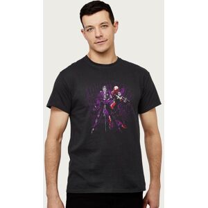 Batman Men's The Joker & Harley Quinn Hahahaha T-Shirt in Black Size: Small Black S Batman Men's The Joker & Harley Quinn Hahahaha T-Shirt in Black Size: Small Black S