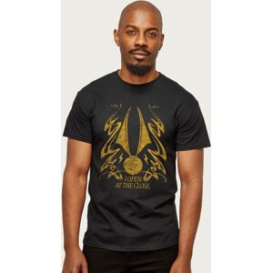 Harry Potter Men's Golden Snitch I Open At The Close T-Shirt in Black Size: 2XL Black 2XL Harry Potter Men's Golden Snitch I Open At The Close T-Shirt in Black Size: 2XL Black 2XL