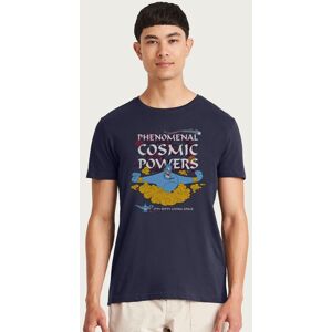 Disney Men's Aladdin Phenomenal Cosmic Powers Genie T-Shirt in Navy Size: Small Navy S Disney Men's Aladdin Phenomenal Cosmic Powers Genie T-Shirt in Navy Size: Small Navy S