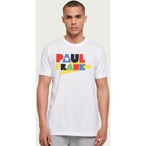 Paul Frank Men's Julius Head Silhouette Text T-Shirt in White Size: 2XL White 2XL Paul Frank Men's Julius Head Silhouette Text T-Shirt in White Size: 2XL White 2XL