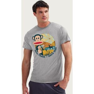 Paul Frank Men's Nature Julius The Monkey Since 1995 T-Shirt in Mid Grey Size: XL Mid Grey XL Paul Frank Men's Nature Julius The Monkey Since 1995 T-Shirt in Mid Grey Size: XL Mid Grey XL