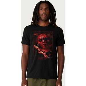 Stranger Things Men's Logo Text The Curse Vecna T-Shirt in Black Size: Large Black L Stranger Things Men's Logo Text The Curse Vecna T-Shirt in Black Size: Large Black L