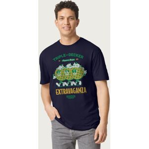 Stranger Things Men's Hopper's Triple Decker Waffle Extravaganza T-Shirt in Navy Size: 2XL Navy 2XL Stranger Things Men's Hopper's Triple Decker Waffle Extravaganza T-Shirt in Navy Size: 2XL Navy 2XL