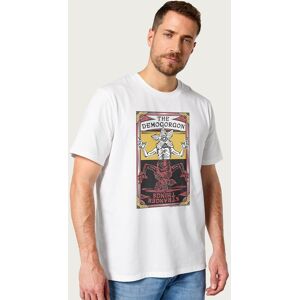Stranger Things Men's Demogorgon The Upside Down T-Shirt in White Size: 2XL White 2XL Stranger Things Men's Demogorgon The Upside Down T-Shirt in White Size: 2XL White 2XL
