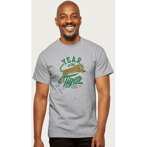 Stranger Things Men's Year Of The Tiger Hawkins High School T-Shirt in Mid Grey Size: 2XL Mid Grey 2XL Stranger Things Men's Year Of The Tiger Hawkins High School T-Shirt in Mid Grey Size: 2XL Mid Grey 2XL