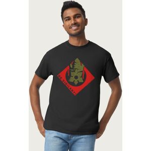 Stranger Things Men's Be Vigilant Demogorgon T-Shirt in Black Size: Medium Black M Stranger Things Men's Be Vigilant Demogorgon T-Shirt in Black Size: Medium Black M