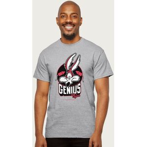 Looney Tunes Men's Wile E Coyote Genius Rockets T-Shirt in Mid Grey Size: 2XL Mid Grey 2XL Looney Tunes Men's Wile E Coyote Genius Rockets T-Shirt in Mid Grey Size: 2XL Mid Grey 2XL