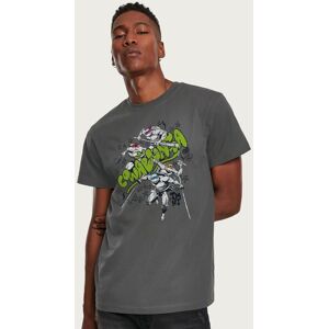 Teenage Mutant Ninja Turtles Men's Cowabunga Sketch T-Shirt in Charcoal Size: 2XL Charcoal 2XL Teenage Mutant Ninja Turtles Men's Cowabunga Sketch T-Shirt in Charcoal Size: 2XL Charcoal 2XL