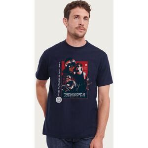 Terminator Men's Judgement Day The Future Is Not Set T-Shirt in Navy Size: 2XL Navy 2XL Terminator Men's Judgement Day The Future Is Not Set T-Shirt in Navy Size: 2XL Navy 2XL