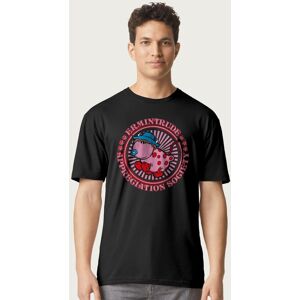 The Magic Roundabout Men's Ermintrude Appreciation Society T-Shirt in Black Size: XL Black XL The Magic Roundabout Men's Ermintrude Appreciation Society T-Shirt in Black Size: XL Black XL