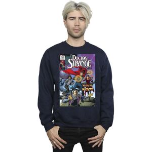 Marvel Men's Doctor Strange Comic Circles Sweatshirt in Navy Size: 2XL Navy 2XL Marvel Men's Doctor Strange Comic Circles Sweatshirt in Navy Size: 2XL Navy 2XL