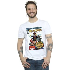 Marvel Men's Doctor Strange Comic Cover T-Shirt in White Size: 5XL White 5XL Marvel Men's Doctor Strange Comic Cover T-Shirt in White Size: 5XL White 5XL