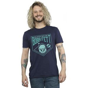 Star Wars Men's The Book Of Boba Fett Galactic Helm Chest T-Shirt in Navy Size: 4XL Navy 4XL Star Wars Men's The Book Of Boba Fett Galactic Helm Chest T-Shirt in Navy Size: 4XL Navy 4XL