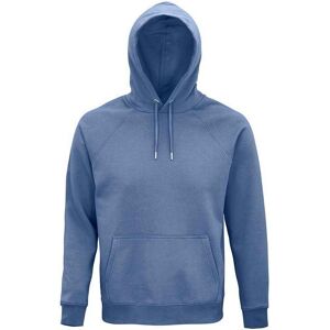 SOL'S Men's Stellar Hoodie in Blue Size: Medium Blue M SOL'S Men's Stellar Hoodie in Blue Size: Medium Blue M