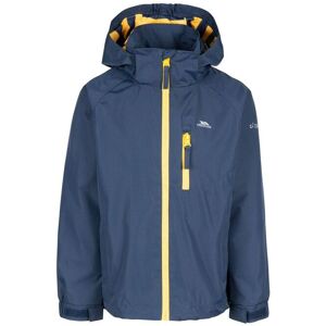 Trespass Boy's Overwhelm Rain Jacket in Navy Size: 5-6 Years Navy 5-6 Years Trespass Boy's Overwhelm Rain Jacket in Navy Size: 5-6 Years Navy 5-6 Years