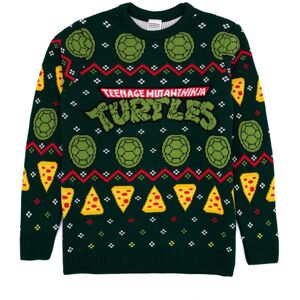 Teenage Mutant Ninja Turtles Men's Adult Christmas Jumper (Mens Green) in Green Size: XL Green XL Teenage Mutant Ninja Turtles Men's Adult Christmas Jumper (Mens Green) in Green Size: XL Green XL