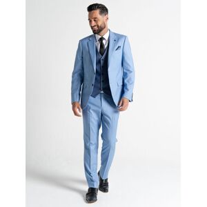 V2 Classic Men's Charlie - Sky Blue Jacket With Blue Waistcoat in Light Blue Size: 38R Light Blue 38R V2 Classic Men's Charlie - Sky Blue Jacket With Blue Waistcoat in Light Blue Size: 38R Light Blue 38R