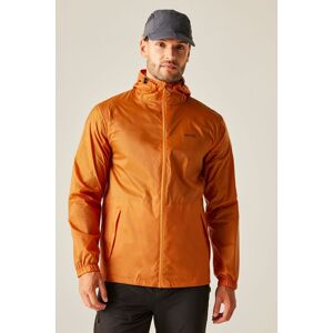Regatta Men's Pack-It III Waterproof Packaway Jacket in Amber Size: Medium Amber M Regatta Men's Pack-It III Waterproof Packaway Jacket in Amber Size: Medium Amber M