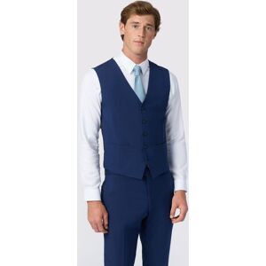 Antique Rogue Men's Bright Blue Slim Waistcoat Size: 34R Bright Blue 34R Antique Rogue Men's Bright Blue Slim Waistcoat Size: 34R Bright Blue 34R