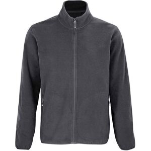 SOL'S Men's Factor Fleece Jacket in Charcoal Size: 2XL Charcoal 2XL SOL'S Men's Factor Fleece Jacket in Charcoal Size: 2XL Charcoal 2XL