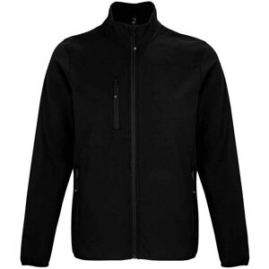 SOL'S Men's Falcon Soft Shell Jacket in Black Size: Medium Black M SOL'S Men's Falcon Soft Shell Jacket in Black Size: Medium Black M