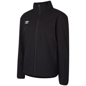 Umbro Boy's Club Essential Bonded Jacket in Black Size: 7-8 Years Black 7-8 Years Umbro Boy's Club Essential Bonded Jacket in Black Size: 7-8 Years Black 7-8 Years