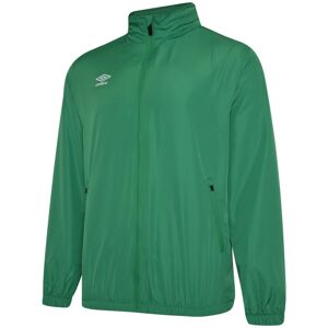 Umbro Boys Childrens/Kids Club Essential Light Waterproof Jacket - Emerald Umbro Boys Childrens/Kids Club Essential Light Waterproof Jacket - Emerald