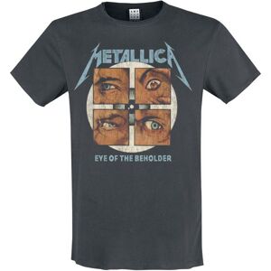 Amplified Men's Eye of the Beholder Metallica T-Shirt in Charcoal Size: Small Charcoal S Amplified Men's Eye of the Beholder Metallica T-Shirt in Charcoal Size: Small Charcoal S