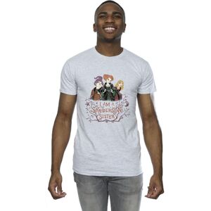 Disney Men's Hocus Pocus Sanderson Sister T-Shirt in Grey Size: 5XL Grey 5XL Disney Men's Hocus Pocus Sanderson Sister T-Shirt in Grey Size: 5XL Grey 5XL