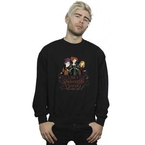 Disney Men's Hocus Pocus Sanderson Sister Sweatshirt in Black Size: 3XL Black 3XL Disney Men's Hocus Pocus Sanderson Sister Sweatshirt in Black Size: 3XL Black 3XL