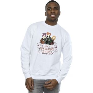Disney Men's Hocus Pocus Sanderson Sister Sweatshirt in White Size: 5XL White 5XL Disney Men's Hocus Pocus Sanderson Sister Sweatshirt in White Size: 5XL White 5XL