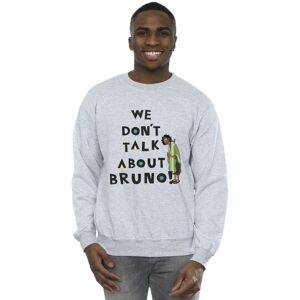 Disney Men's Encanto We Dont Talk About Bruno Boy Sweatshirt in Grey Size: Medium Grey M Disney Men's Encanto We Dont Talk About Bruno Boy Sweatshirt in Grey Size: Medium Grey M