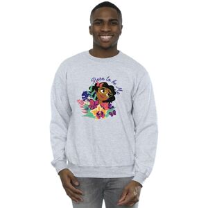 Disney Men's Encanto Born To Be Me Sweatshirt in Grey Size: Small Grey S Disney Men's Encanto Born To Be Me Sweatshirt in Grey Size: Small Grey S