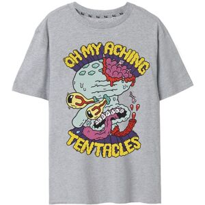 SpongeBob SquarePants Men's Adult Short Sleeved T-Shirt (Mens Grey Marl) Size: 2XL Grey 2XL SpongeBob SquarePants Men's Adult Short Sleeved T-Shirt (Mens Grey Marl) Size: 2XL Grey 2XL