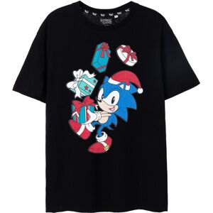 Sonic the Hedgehog Men's Adult Short Sleeved T-Shirt (Mens Black) in Black Size: 2XL Black 2XL Sonic the Hedgehog Men's Adult Short Sleeved T-Shirt (Mens Black) in Black Size: 2XL Black 2XL
