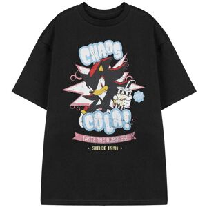 Sonic the Hedgehog Men's Adult Short Sleeved T-Shirt (Mens Black) in Black Size: Small Black S Sonic the Hedgehog Men's Adult Short Sleeved T-Shirt (Mens Black) in Black Size: Small Black S