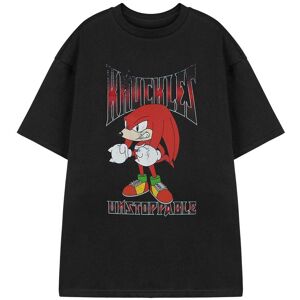 Sonic the Hedgehog Men's Adult Short Sleeved T-Shirt (Mens Black) in Black Size: 2XL Black 2XL Sonic the Hedgehog Men's Adult Short Sleeved T-Shirt (Mens Black) in Black Size: 2XL Black 2XL