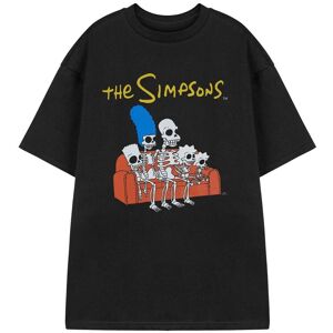 The Simpsons Men's Short Sleeved T-Shirt (Adult Black) in Black Size: XL Black XL The Simpsons Men's Short Sleeved T-Shirt (Adult Black) in Black Size: XL Black XL