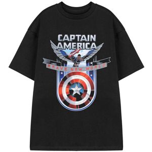 Marvel Men's Adult Short Sleeved T-Shirt (Mens Black) in Black Size: 2XL Black 2XL Marvel Men's Adult Short Sleeved T-Shirt (Mens Black) in Black Size: 2XL Black 2XL