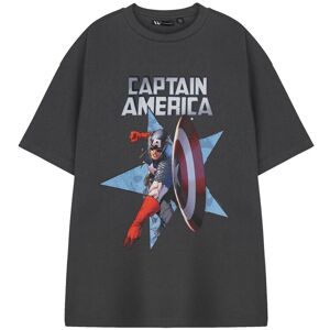 Marvel Men's Adult Short Sleeved T-Shirt (Mens Charcoal) in Grey Size: Large Grey L Marvel Men's Adult Short Sleeved T-Shirt (Mens Charcoal) in Grey Size: Large Grey L