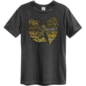 Amplified Men's Graffiti Wu-Tang Clan T-Shirt in Charcoal Size: XS Charcoal XS Amplified Men's Graffiti Wu-Tang Clan T-Shirt in Charcoal Size: XS Charcoal XS