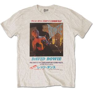 David Bowie Men's T-Shirt in Light Sand Size: Small Light Sand S David Bowie Men's T-Shirt in Light Sand Size: Small Light Sand S