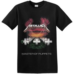Metallica Men's Master Of Puppets European Tour ´86 Back Print T-Shirt in Black Size: Medium Black M Metallica Men's Master Of Puppets European Tour ´86 Back Print T-Shirt in Black Size: Medium Black M