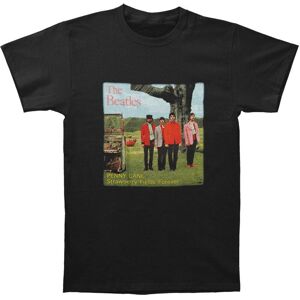 The Beatles Unisex Strawberry Fields Forever T-Shirt - Adult Black XXL The Beatles Unisex Strawberry Fields Forever T-Shirt - Adult Black XXL