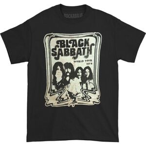 Black Sabbath Men's World Tour 1978 T-Shirt in Black Size: Small Black S Black Sabbath Men's World Tour 1978 T-Shirt in Black Size: Small Black S