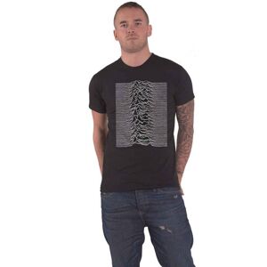 Joy Division Men's Unknown Pleasures Back Print T-Shirt in Black Size: Small Black S Joy Division Men's Unknown Pleasures Back Print T-Shirt in Black Size: Small Black S