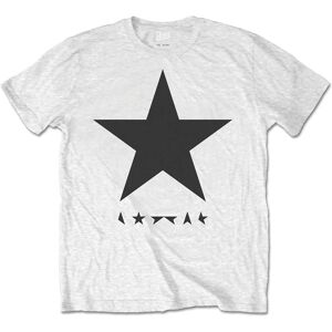 David Bowie Men's Blackstar T-Shirt in White Size: XL White XL David Bowie Men's Blackstar T-Shirt in White Size: XL White XL