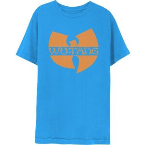 Wu-Tang Clan Men's Logo T-Shirt in Blue Size: Medium Blue M Wu-Tang Clan Men's Logo T-Shirt in Blue Size: Medium Blue M
